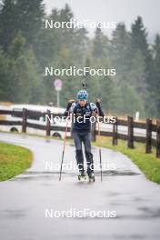 27.09.2024, Lavaze, Italy (ITA): Lukas Hofer (ITA) - Biathlon summer training, Lavaze (ITA). www.nordicfocus.com. © Barbieri/NordicFocus. Every downloaded picture is fee-liable.