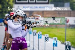 17.07.2024, Martell, Italy (ITA): Rebecca Passler (ITA) - Biathlon summer training, Martell (ITA). www.nordicfocus.com. © Barbieri/NordicFocus. Every downloaded picture is fee-liable.