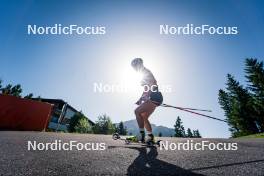 31.07.2024, Lavaze, Italy (ITA): Anna Andexer (AUT) - Biathlon summer training, Lavaze (ITA). www.nordicfocus.com. © Barbieri/NordicFocus. Every downloaded picture is fee-liable.