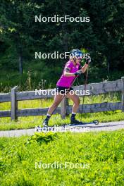 31.07.2024, Lavaze, Italy (ITA): Dunja Zdouc (AUT) - Biathlon summer training, Lavaze (ITA). www.nordicfocus.com. © Barbieri/NordicFocus. Every downloaded picture is fee-liable.