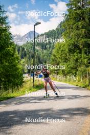 17.07.2024, Martell, Italy (ITA): Beatrice Trabucchi (ITA) - Biathlon summer training, Martell (ITA). www.nordicfocus.com. © Barbieri/NordicFocus. Every downloaded picture is fee-liable.