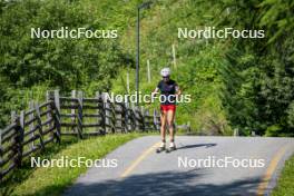 17.07.2024, Martell, Italy (ITA): Michela Carrara (ITA) - Biathlon summer training, Martell (ITA). www.nordicfocus.com. © Barbieri/NordicFocus. Every downloaded picture is fee-liable.