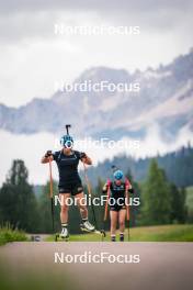 15.06.2024, Lavaze, Italy (ITA): Anna Magnusson (SWE) - Biathlon summer training, Lavaze (ITA). www.nordicfocus.com. © Barbieri/NordicFocus. Every downloaded picture is fee-liable.