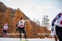 07.11.2024, Bessans, France (FRA): Fany Bertrand (FRA) - Biathlon summer training, Bessans (FRA). www.nordicfocus.com. © Authamayou/NordicFocus. Every downloaded picture is fee-liable.