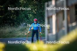 29.09.2024, Lavaze, Italy (ITA): Lisa Vittozzi (ITA) - Biathlon summer training, Lavaze (ITA). www.nordicfocus.com. © Barbieri/NordicFocus. Every downloaded picture is fee-liable.