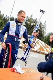 15.09.2024, Lenzerheide, Switzerland (SUI): Emilien Jacquelin (FRA) - Sommer Nordic Event 2024, Sommer Biathlon Cup, Lenzerheide (SUI). www.nordicfocus.com. © Manzoni/NordicFocus. Every downloaded picture is fee-liable.