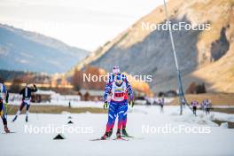 09.11.2024, Bessans, France (FRA): Chloé Chevalier (FRA) - Biathlon summer training, Bessans (FRA). www.nordicfocus.com. © Authamayou/NordicFocus. Every downloaded picture is fee-liable.