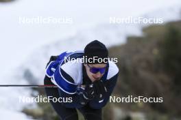 06.11.2024, Davos, Switzerland (SUI): Sandro Bovisi (SUI) - Biathlon training, snowfarming track, Davos (SUI). www.nordicfocus.com. © Manzoni/NordicFocus. Every downloaded picture is fee-liable.