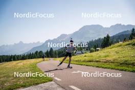 31.07.2024, Lavaze, Italy (ITA): Antonin Guigonnat (FRA) - Biathlon summer training, Lavaze (ITA). www.nordicfocus.com. © Barbieri/NordicFocus. Every downloaded picture is fee-liable.