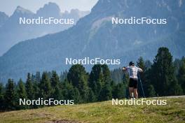 31.07.2024, Lavaze, Italy (ITA): Antonin Guigonnat (FRA) - Biathlon summer training, Lavaze (ITA). www.nordicfocus.com. © Barbieri/NordicFocus. Every downloaded picture is fee-liable.