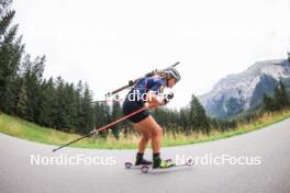 04.09.2024, Lenzerheide, Switzerland (SUI): Karoline Offigstad Knotten (NOR) - Biathlon summer training, Lenzerheide (SUI). www.nordicfocus.com. © Manzoni/NordicFocus. Every downloaded picture is fee-liable.