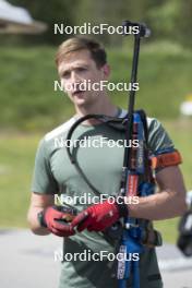 18.06.2024, Correncon-en-Vercors, France (FRA): Fabien Claude (FRA) - Biathlon summer training, Correncon-en-Vercors (FRA). www.nordicfocus.com. © Joly/NordicFocus. Every downloaded picture is fee-liable.