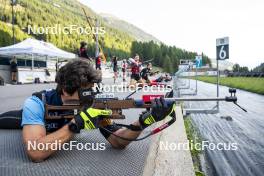 27.08.2024, Martell, Italy (ITA): Giacomel Tommaso (ITA) - Biathlon summer training, Martell (ITA). www.nordicfocus.com. © Vanzetta/NordicFocus. Every downloaded picture is fee-liable.