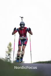 22.10.2024, Lavaze, Italy (ITA): Juni Arnekleiv (NOR) - Biathlon summer training, Lavaze (ITA). www.nordicfocus.com. © Vanzetta/NordicFocus. Every downloaded picture is fee-liable.