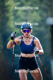 06.08.2024, Lavaze, Italy (ITA): Dunja Zdouc (AUT) - Biathlon summer training, Lavaze (ITA). www.nordicfocus.com. © Barbieri/NordicFocus. Every downloaded picture is fee-liable.