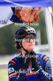 15.09.2024, Lenzerheide, Switzerland (SUI): Julia Simon (FRA) - Sommer Nordic Event 2024, Sommer Biathlon Cup, Lenzerheide (SUI). www.nordicfocus.com. © Manzoni/NordicFocus. Every downloaded picture is fee-liable.