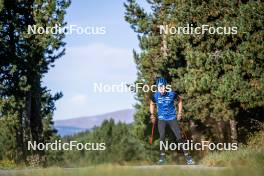 05.09.2024, Font-Romeu, France (FRA): Jesper Nelin (SWE) - Biathlon summer training, Font-Romeu (FRA). www.nordicfocus.com. © Authamayou/NordicFocus. Every downloaded picture is fee-liable.