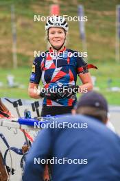 04.09.2024, Lenzerheide, Switzerland (SUI): Karoline Offigstad Knotten (NOR) - Biathlon summer training, Lenzerheide (SUI). www.nordicfocus.com. © Manzoni/NordicFocus. Every downloaded picture is fee-liable.