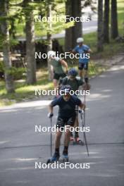 18.06.2024, Correncon-en-Vercors, France (FRA): Antonin Guigonnat (FRA) - Biathlon summer training, Correncon-en-Vercors (FRA). www.nordicfocus.com. © Joly/NordicFocus. Every downloaded picture is fee-liable.