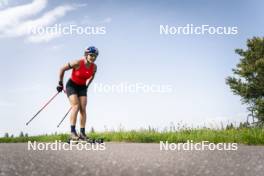 19.06.2024, Lavaze, Italy (ITA): Dorothea Wierer (ITA) - Biathlon summer training, Lavaze (ITA). www.nordicfocus.com. © Vanzetta/NordicFocus. Every downloaded picture is fee-liable.