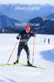 14.10.2024, Ramsau am Dachstein, Austria (AUT): Felix Ullmann (SUI) - Biathlon summer training, Dachsteinglacier, Ramsau am Dachstein (AUT). www.nordicfocus.com. © Manzoni/NordicFocus. Every downloaded picture is fee-liable.