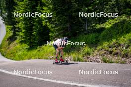 27.06.2024, Lavaze, Italy (ITA): Sturla Holm Laegreid (NOR) - Biathlon summer training, Lavaze (ITA). www.nordicfocus.com. © Barbieri/NordicFocus. Every downloaded picture is fee-liable.