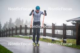 27.09.2024, Lavaze, Italy (ITA): Lukas Hofer (ITA) - Biathlon summer training, Lavaze (ITA). www.nordicfocus.com. © Barbieri/NordicFocus. Every downloaded picture is fee-liable.