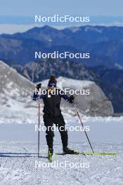 12.10.2024, Ramsau am Dachstein, Austria (AUT): Lou Jeanmonnot (FRA) - Biathlon summer training, Dachsteinglacier, Ramsau am Dachstein (AUT). www.nordicfocus.com. © Manzoni/NordicFocus. Every downloaded picture is fee-liable.