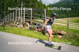 17.07.2024, Martell, Italy (ITA): Beatrice Trabucchi (ITA) - Biathlon summer training, Martell (ITA). www.nordicfocus.com. © Barbieri/NordicFocus. Every downloaded picture is fee-liable.