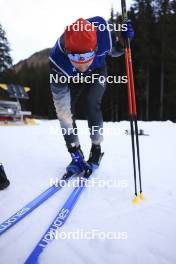 06.11.2024, Davos, Switzerland (SUI): Gion Stalder (SUI) - Biathlon training, snowfarming track, Davos (SUI). www.nordicfocus.com. © Manzoni/NordicFocus. Every downloaded picture is fee-liable.