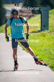 31.07.2024, Lavaze, Italy (ITA): Emilien Claude (FRA) - Biathlon summer training, Lavaze (ITA). www.nordicfocus.com. © Barbieri/NordicFocus. Every downloaded picture is fee-liable.