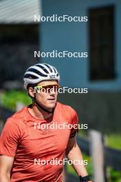 27.06.2024, Lavaze, Italy (ITA): Vetle Sjaastad Christiansen (NOR) - Biathlon summer training, Lavaze (ITA). www.nordicfocus.com. © Barbieri/NordicFocus. Every downloaded picture is fee-liable.