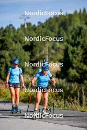 02.09.2024, Font-Romeu, France (FRA): Anna Magnusson (SWE) - Biathlon summer training, Font-Romeu (FRA). www.nordicfocus.com. © Authamayou/NordicFocus. Every downloaded picture is fee-liable.