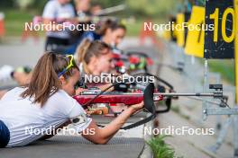 29.08.2024, Bessans, France (FRA): Jeanne Richard (FRA) - Biathlon summer training, Bessans (FRA). www.nordicfocus.com. © Authamayou/NordicFocus. Every downloaded picture is fee-liable.