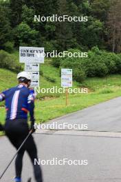 03.07.2024, Premanon, France (FRA): Eric Perrot (FRA) - Biathlon summer training, Premanon (FRA). www.nordicfocus.com. © Manzoni/NordicFocus. Every downloaded picture is fee-liable.