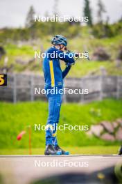 15.06.2024, Lavaze, Italy (ITA): Viktor Brandt (SWE) - Biathlon summer training, Lavaze (ITA). www.nordicfocus.com. © Barbieri/NordicFocus. Every downloaded picture is fee-liable.