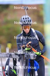 13.10.2024, Ramsau am Dachstein, Austria (AUT): Aita Gasparin (SUI) - Biathlon summer training, Ramsau am Dachstein (AUT). www.nordicfocus.com. © Manzoni/NordicFocus. Every downloaded picture is fee-liable.