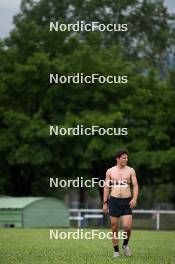 15.06.2024, Grenoble, France (FRA): Oscar Lombardot (FRA) - Biathlon summer training, Grenoble (FRA). www.nordicfocus.com. © Joly/NordicFocus. Every downloaded picture is fee-liable.