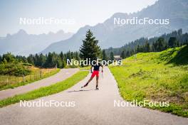 31.07.2024, Lavaze, Italy (ITA): Kristina Oberthaler (AUT) - Biathlon summer training, Lavaze (ITA). www.nordicfocus.com. © Barbieri/NordicFocus. Every downloaded picture is fee-liable.