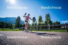 28.06.2024, Lavaze, Italy (ITA): Ida Lien (NOR) - Biathlon summer training, Lavaze (ITA). www.nordicfocus.com. © Barbieri/NordicFocus. Every downloaded picture is fee-liable.