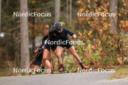 13.10.2024, Ramsau am Dachstein, Austria (AUT): Elisa Gasparin (SUI) - Biathlon summer training, Ramsau am Dachstein (AUT). www.nordicfocus.com. © Manzoni/NordicFocus. Every downloaded picture is fee-liable.