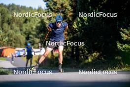 05.09.2024, Font-Romeu, France (FRA): Martin Ponsiluoma (SWE) - Biathlon summer training, Font-Romeu (FRA). www.nordicfocus.com. © Authamayou/NordicFocus. Every downloaded picture is fee-liable.