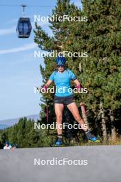 02.09.2024, Font-Romeu, France (FRA): Elvira Oeberg (SWE) - Biathlon summer training, Font-Romeu (FRA). www.nordicfocus.com. © Authamayou/NordicFocus. Every downloaded picture is fee-liable.