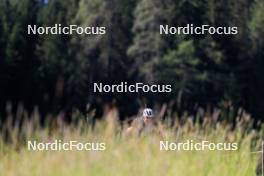 15.07.2024, Lenzerheide, Switzerland (SUI): Nikolas Burkhart (USA) - Biathlon summer training, Lenzerheide (SUI). www.nordicfocus.com. © Manzoni/NordicFocus. Every downloaded picture is fee-liable.