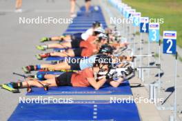 06.08.2024, Lenzerheide, Switzerland (SUI): Aita Gasparin (SUI) - Biathlon summer training, Lenzerheide (SUI). www.nordicfocus.com. © Manzoni/NordicFocus. Every downloaded picture is fee-liable.