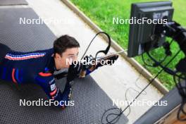 03.07.2024, Premanon, France (FRA): Eric Perrot (FRA) - Biathlon summer training, Premanon (FRA). www.nordicfocus.com. © Manzoni/NordicFocus. Every downloaded picture is fee-liable.