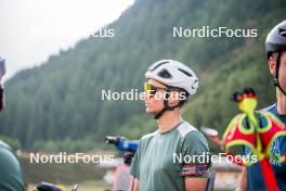 28.08.2024, Bessans, France (FRA): Eric Perrot - Biathlon summer training, Bessans (FRA). www.nordicfocus.com. © Authamayou/NordicFocus. Every downloaded picture is fee-liable.