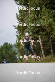 20.09.2024, Font-Romeu, France (FRA): Eve Bouvard (BEL) - Biathlon summer training, Font-Romeu (FRA). www.nordicfocus.com. © Authamayou/NordicFocus. Every downloaded picture is fee-liable.