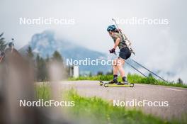 15.06.2024, Lavaze, Italy (ITA): Ella Hallvarsson (SWE) - Biathlon summer training, Lavaze (ITA). www.nordicfocus.com. © Barbieri/NordicFocus. Every downloaded picture is fee-liable.