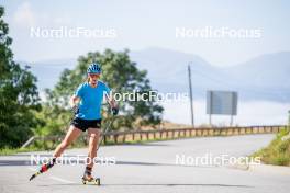 02.09.2024, Font-Romeu, France (FRA): Ella Halvarsson (SWE) - Biathlon summer training, Font-Romeu (FRA). www.nordicfocus.com. © Authamayou/NordicFocus. Every downloaded picture is fee-liable.